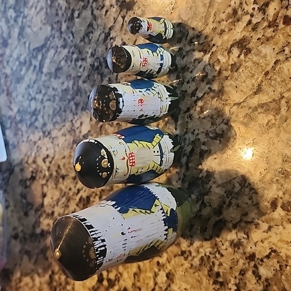 Vintage Soldier nesting boxes 5 condition seen in pics - Picture 1 of 13